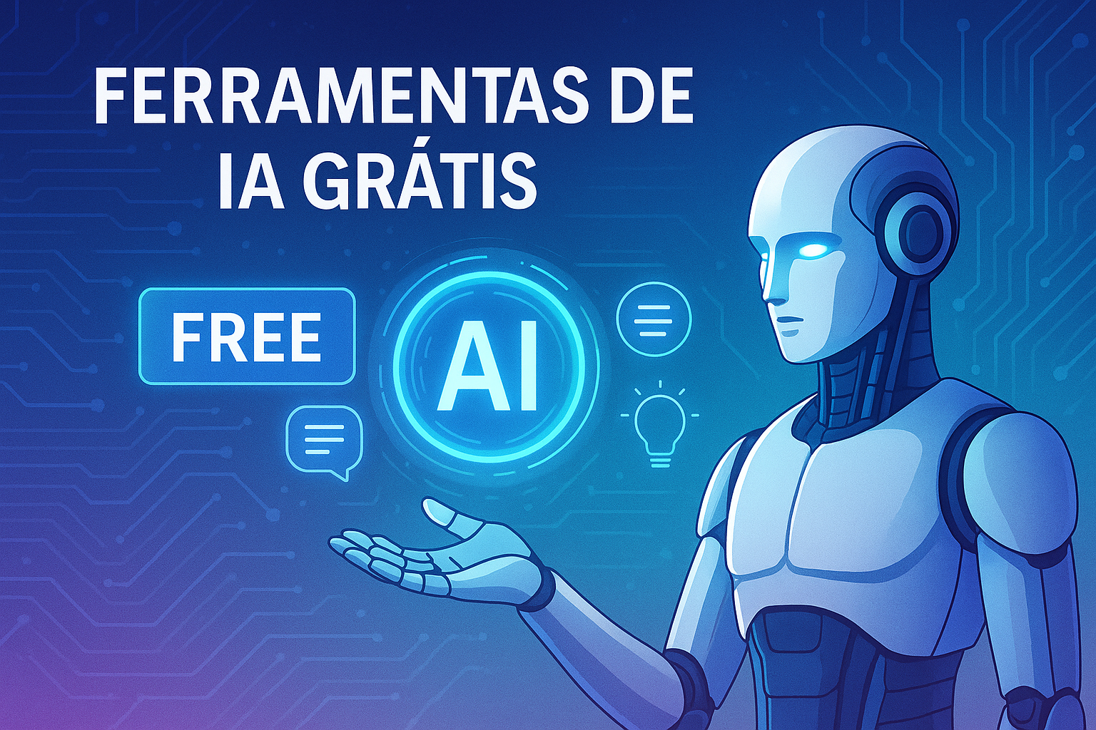Ferramentas de IA Grátis que Você Precisa Testar Ainda Hoje